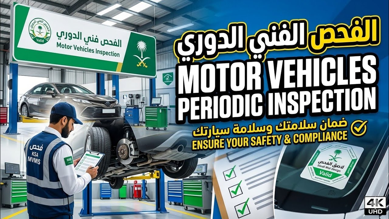 Motor Vehicles Periodic Inspection |الفحص الفني الدوري للمركبات