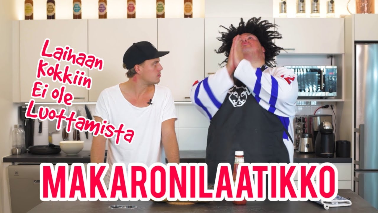 MAKARONILAATIKKO | LAIHAAN KOKKIIN EI OLE LUOTTAMISTA!