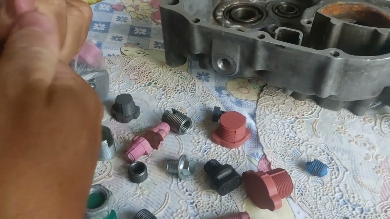 bujão borracha Rosa parafuso parafuso veda tudo rosca original e Esplanada