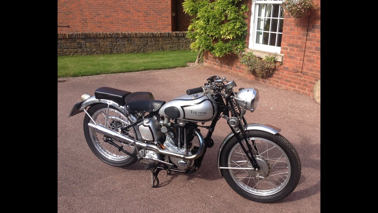 Triumph Tiger 80 / 350cc 3HW motorcycle - Commissioning
