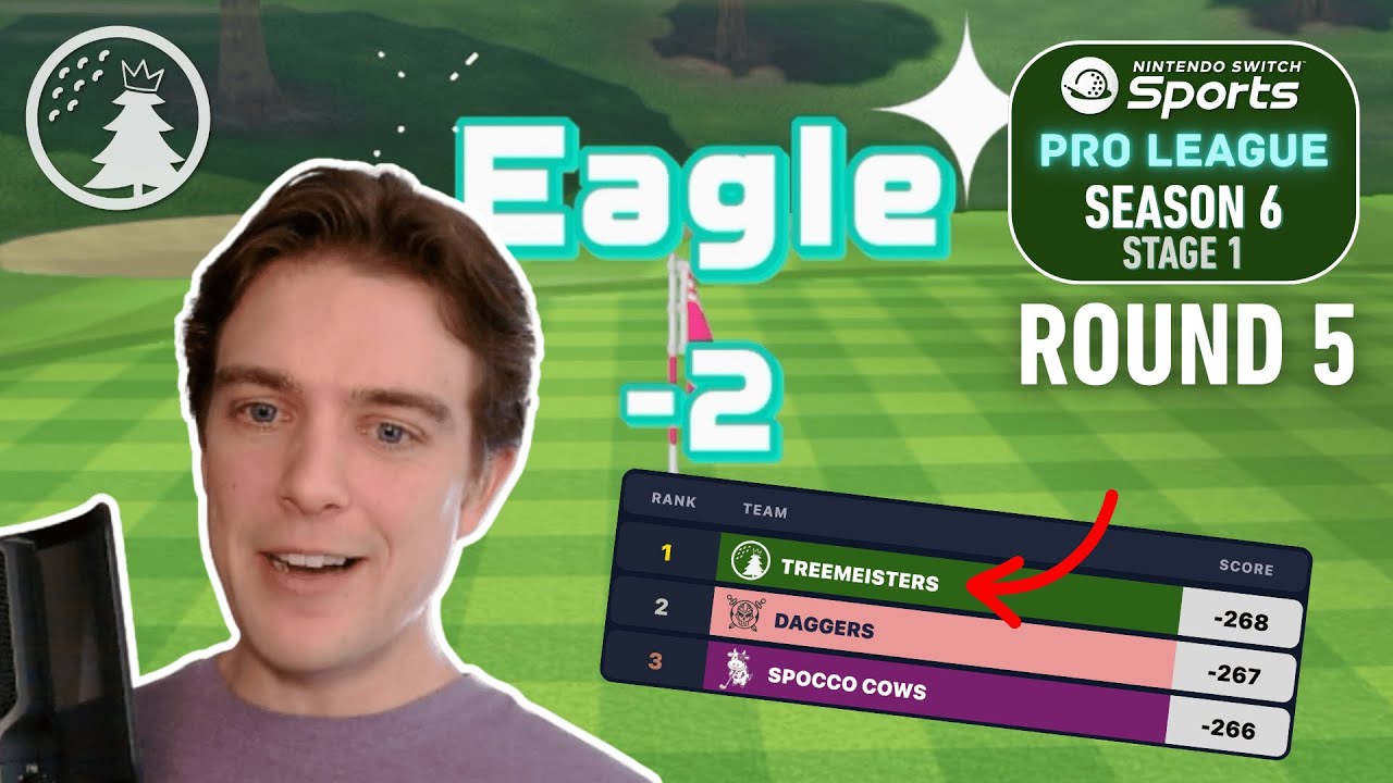 Battling for First Place in the Switch Sports Golf PRO League!