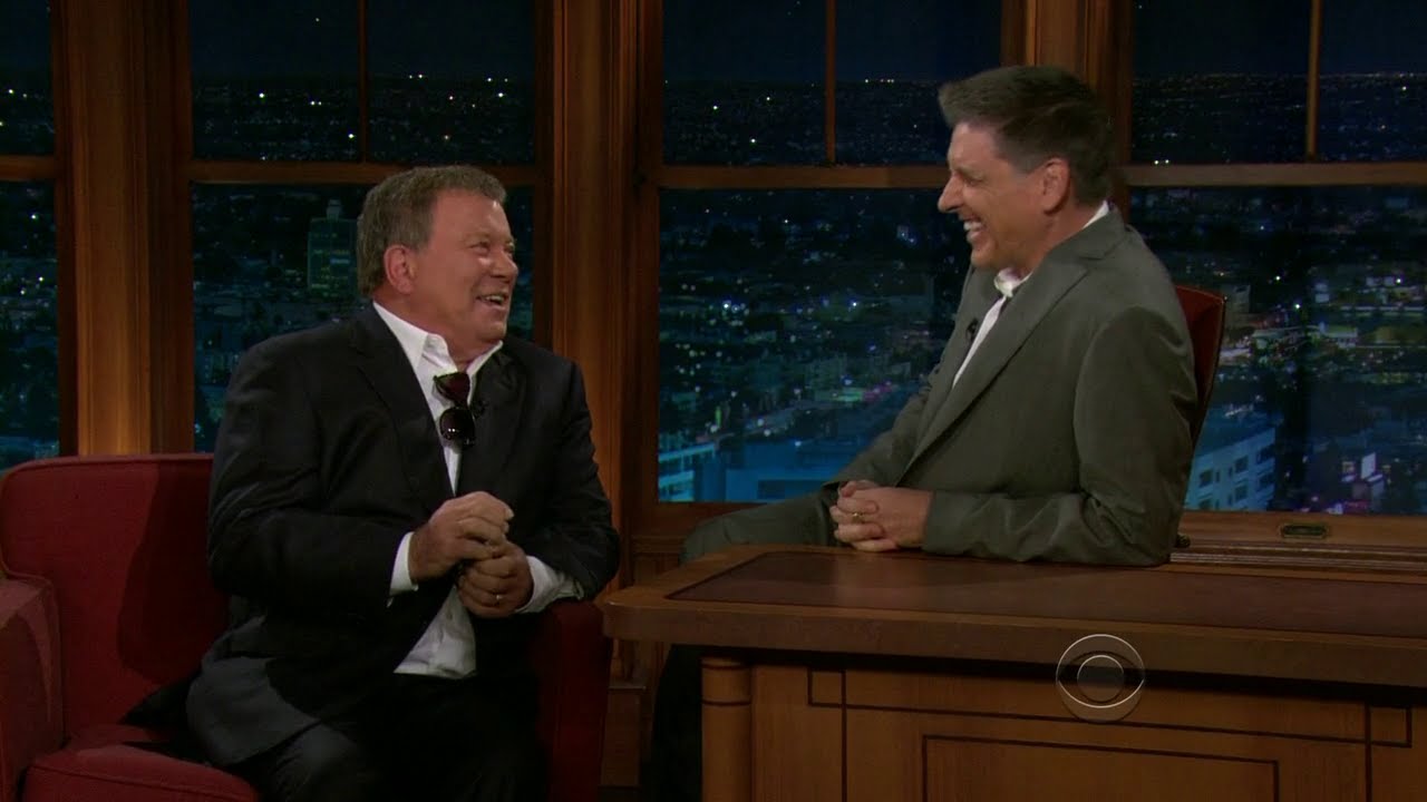 Late Late Show with Craig Ferguson 2/15/2011 William Shatner, Gillian Jacobs