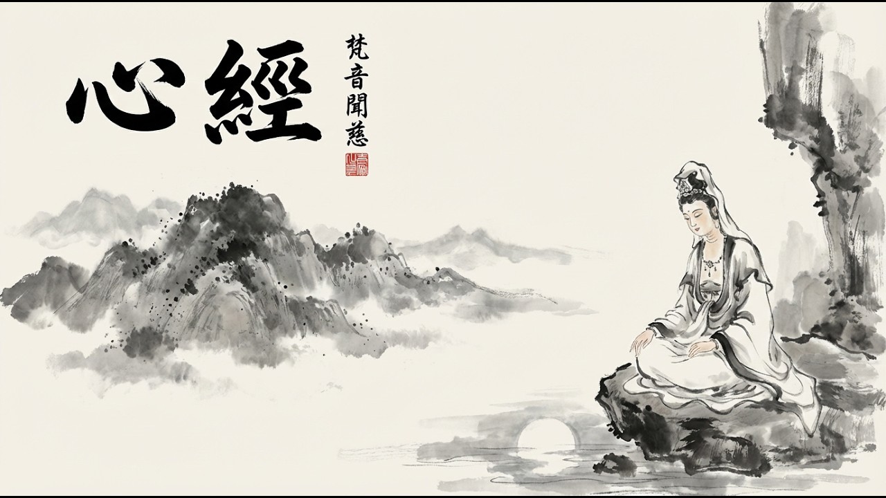 如聞般若心經 ♫《心經》七遍完整版 | 聽見觀音的慈悲，安撫焦慮，深度睡眠  Heart Sutra 7-Time Chant | Deep Sleep & Anxiety Relief