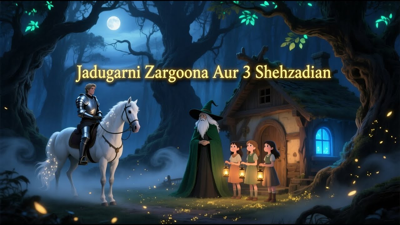 Jungle Ki Jadugarni Aur Teen Raazdaar Betiyan | Urdu Fantasy Kahani | Magical Story in Urdu | Hindi