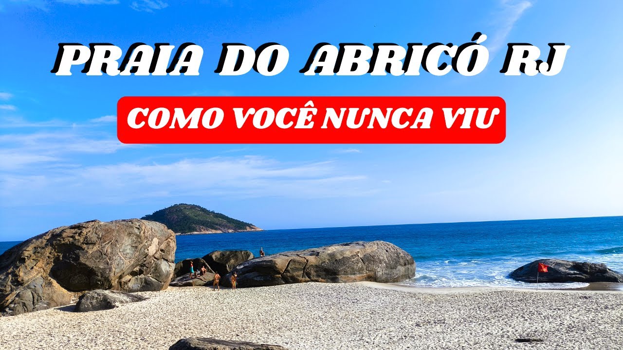 PRAIA DO ABRICÓ - GRUMARI E PRAINHA - PRAIAS LINDAS DO RIO - VERÃO CARIOCA - CHIC É SER FELIZ