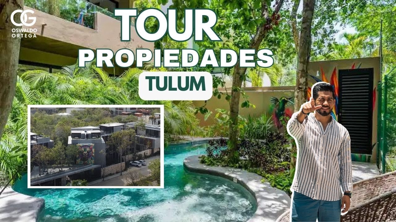 DESCUBRE Venta Departamentos y Penthouse 🎥 TOUR de Propiedades en TULUM 🌴 I Aldea Zama y Region 15