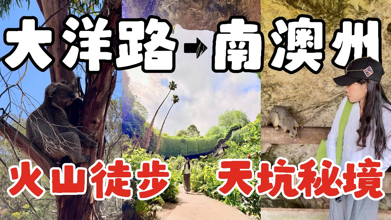 野生考拉出没！徒步最后的火山、南澳州最美洞穴花园，体验治愈的海边房车营地｜South Australia Couples Trip Itinerary