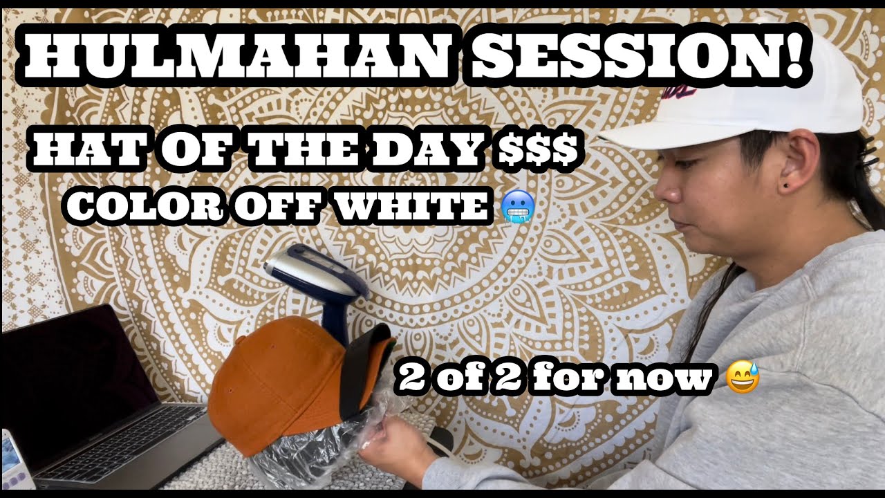 HAT OF THE DAY 2 OF 2 FOR NOW LOL! OFF WHITE HAT!