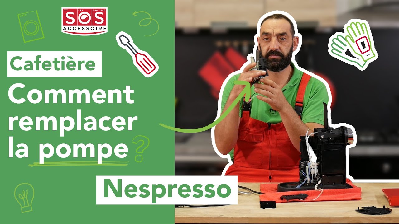 ☕ Mon café ne coule plus ou mal : comment changer la pompe de ma Nespresso ?