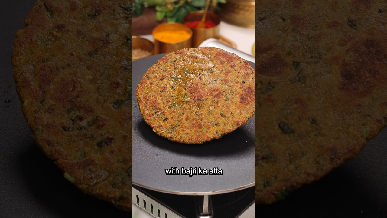 👆👆 Masala Bajri Paratha