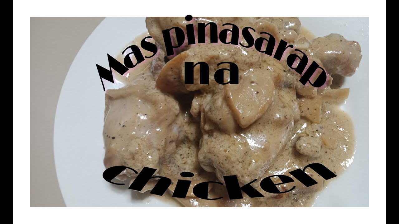 TRY THIS CREAMY CHICKEN WITH MUSHROOMS SO EASY AND YUMMY