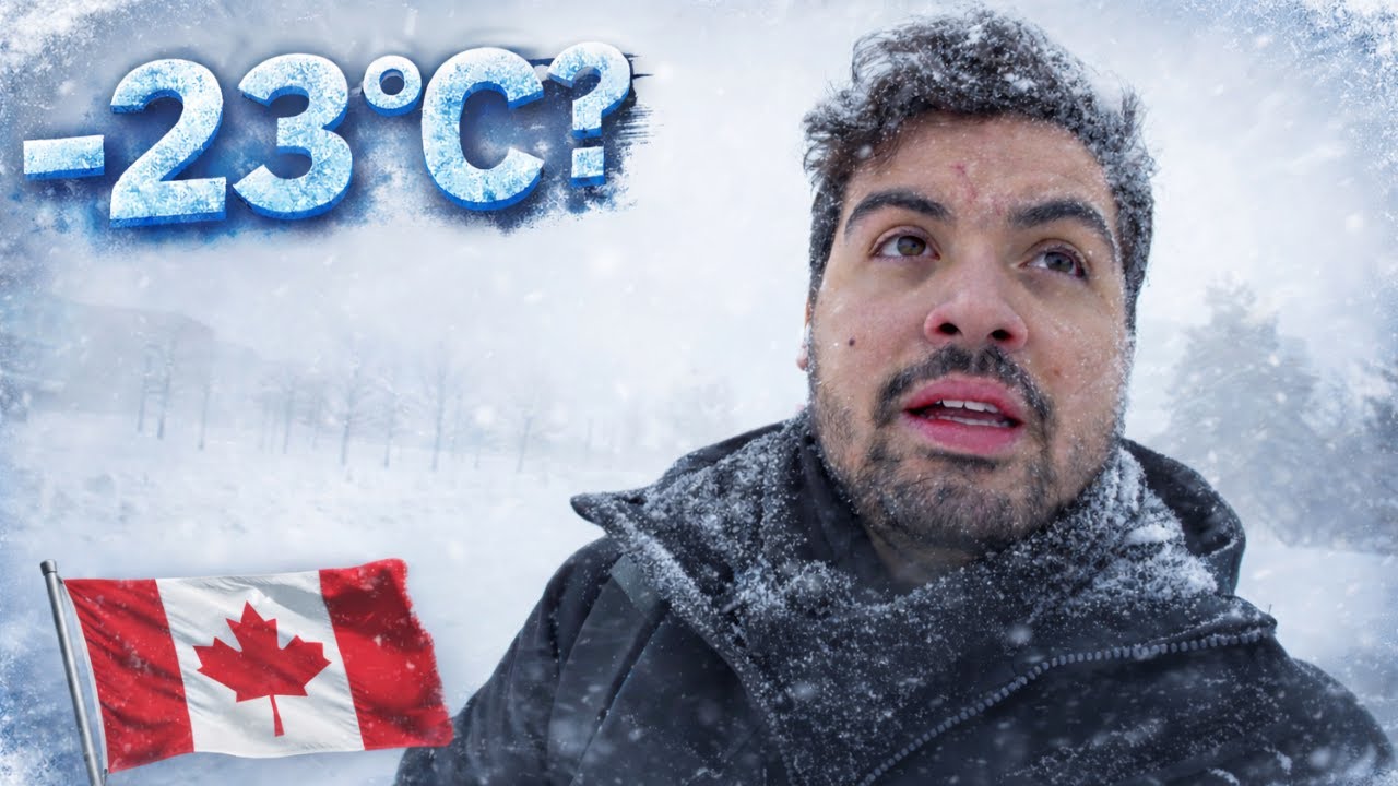 INVERNO NO CANADÁ: Como é trabalhar com sensação de -23°C? (SOBREVIVI)
