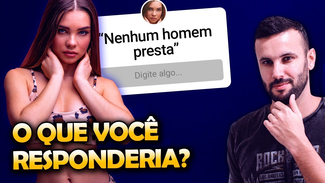 Ela diz: 