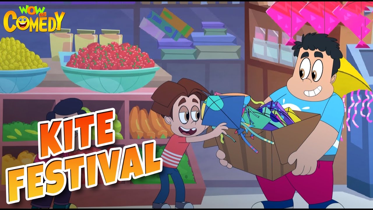 Kite Festival | Titoo Funny Cartoon | S01E11 | Hindi Cartoon for Kids 