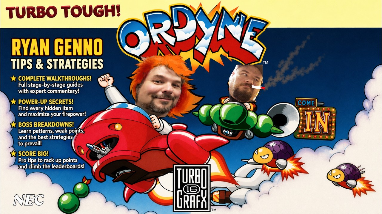 Ordyne TURBO TOUGH Ultimate Strategies for the Tubografx-16/PC Engine