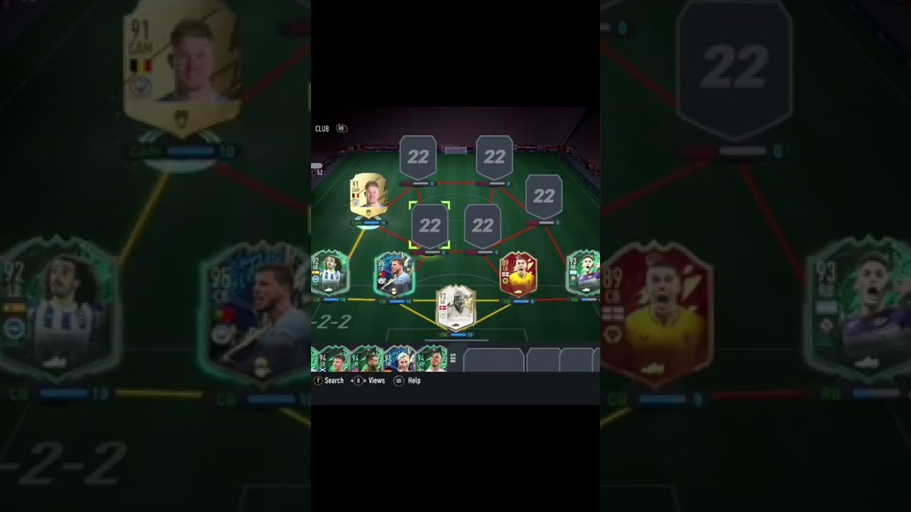 Is this a good team I&rsquo;m div 5#fifa22 #fifaultimateteam #fut22 #upgrades #team #teamreveal