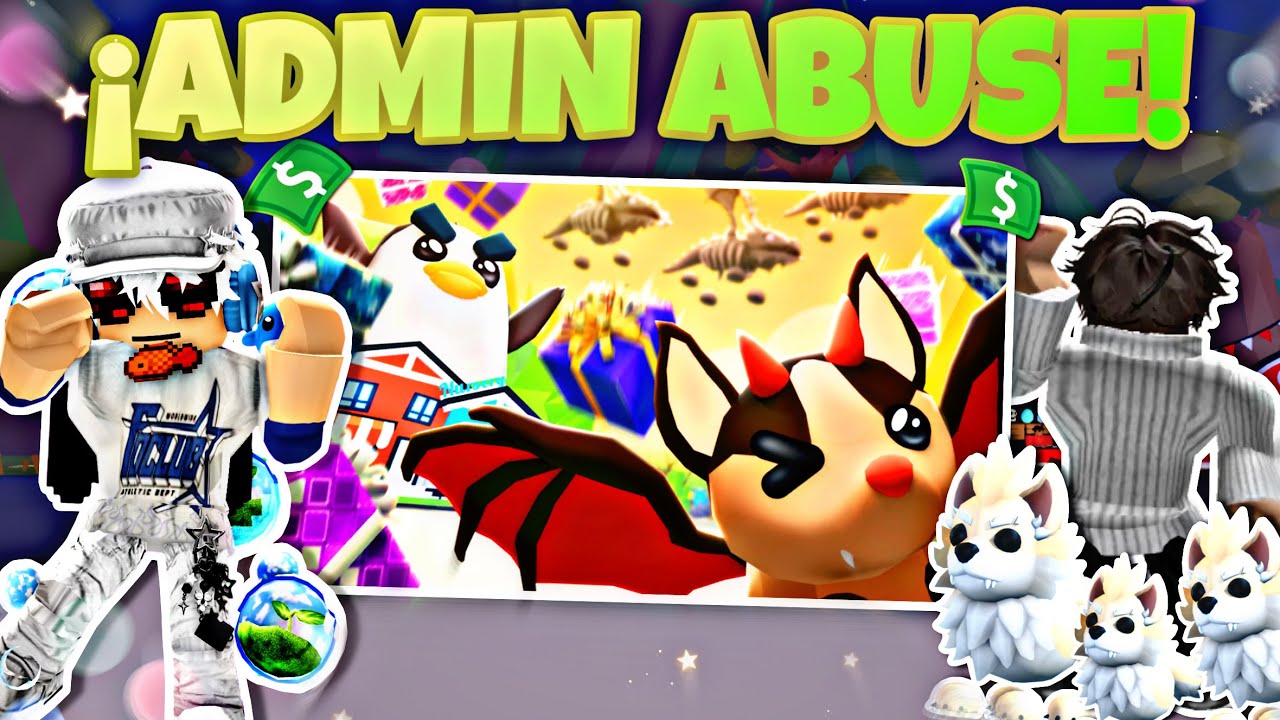 (LIVE 🔴) ¡ADMIN ABUSE en ADOPT ME!