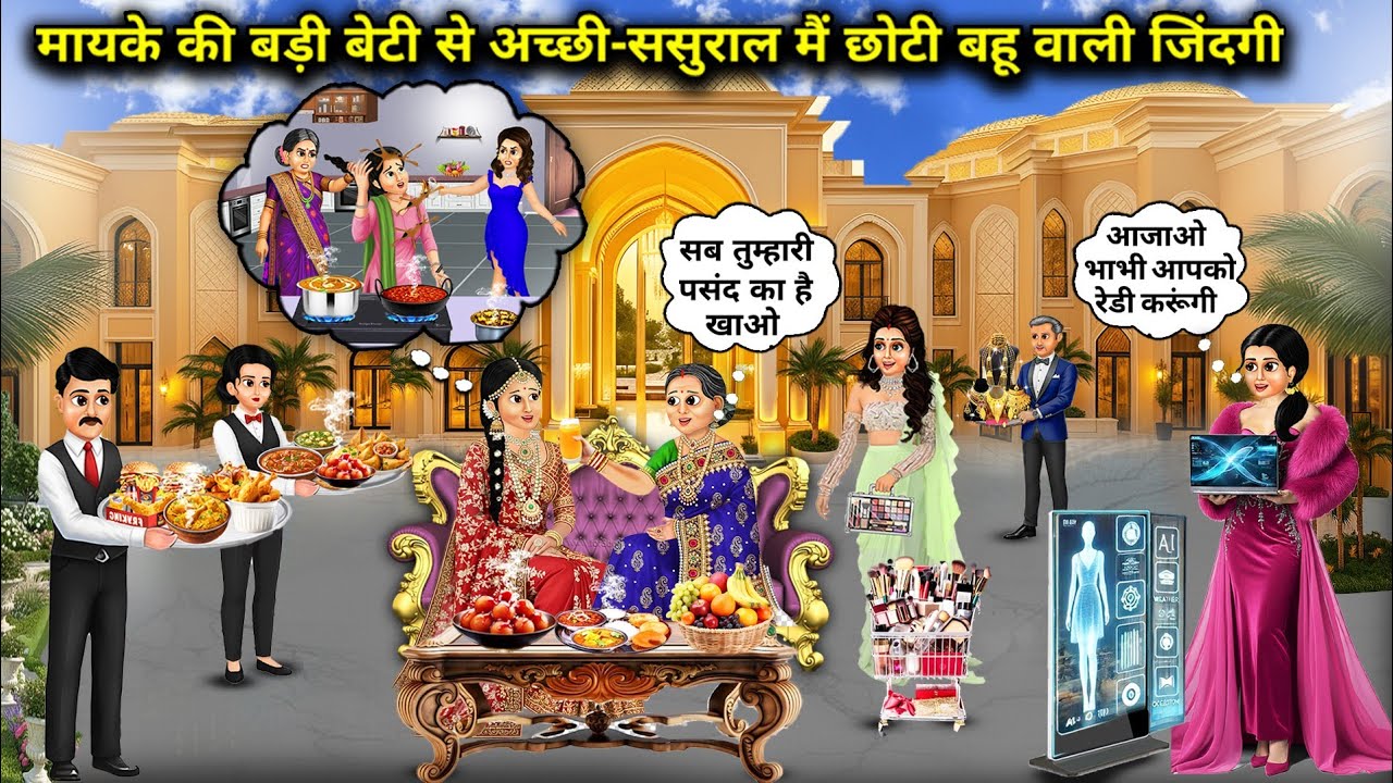 मायके में बड़ी बेटी से अच्छी ससुराल में छोटी बहू वाली जिंदगी || Life of a younger daughter-in-law in
