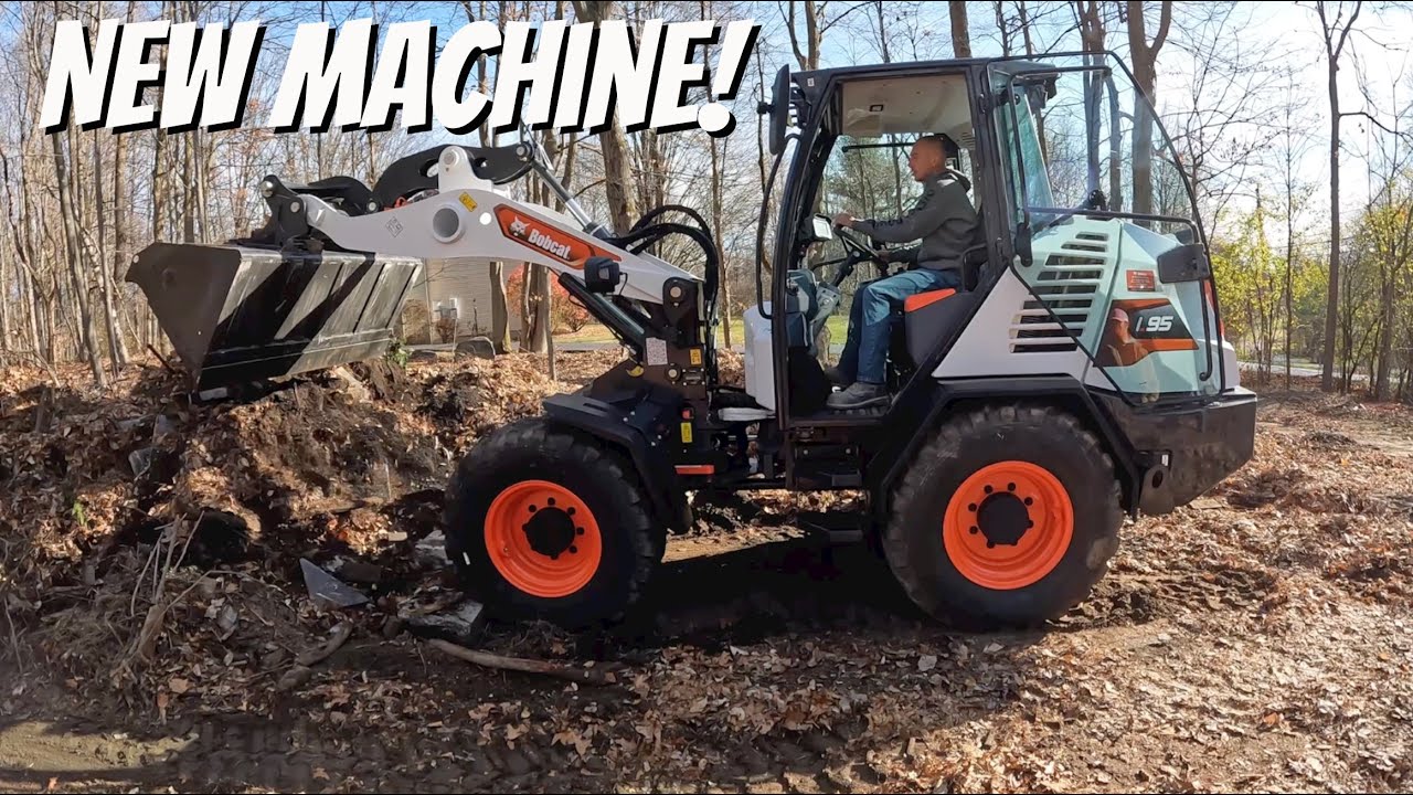 Picking Up Our New Bobcat L95 Loader!
