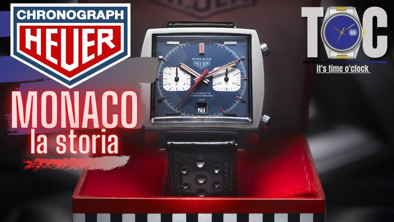 HEUER Monaco: il SEGRETO della corona di carica a sinistra