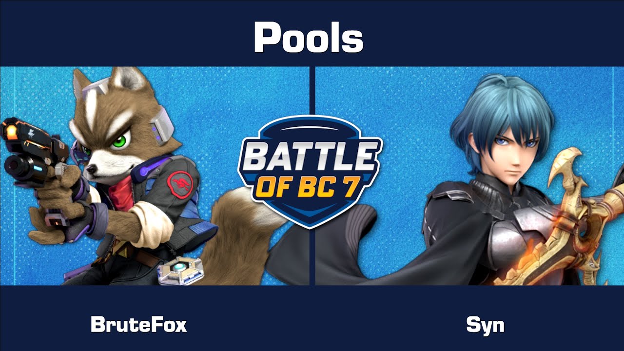 BruteFox (Fox) vs Syn (Byleth) - Pools - Ultimate Singles | BoBC7