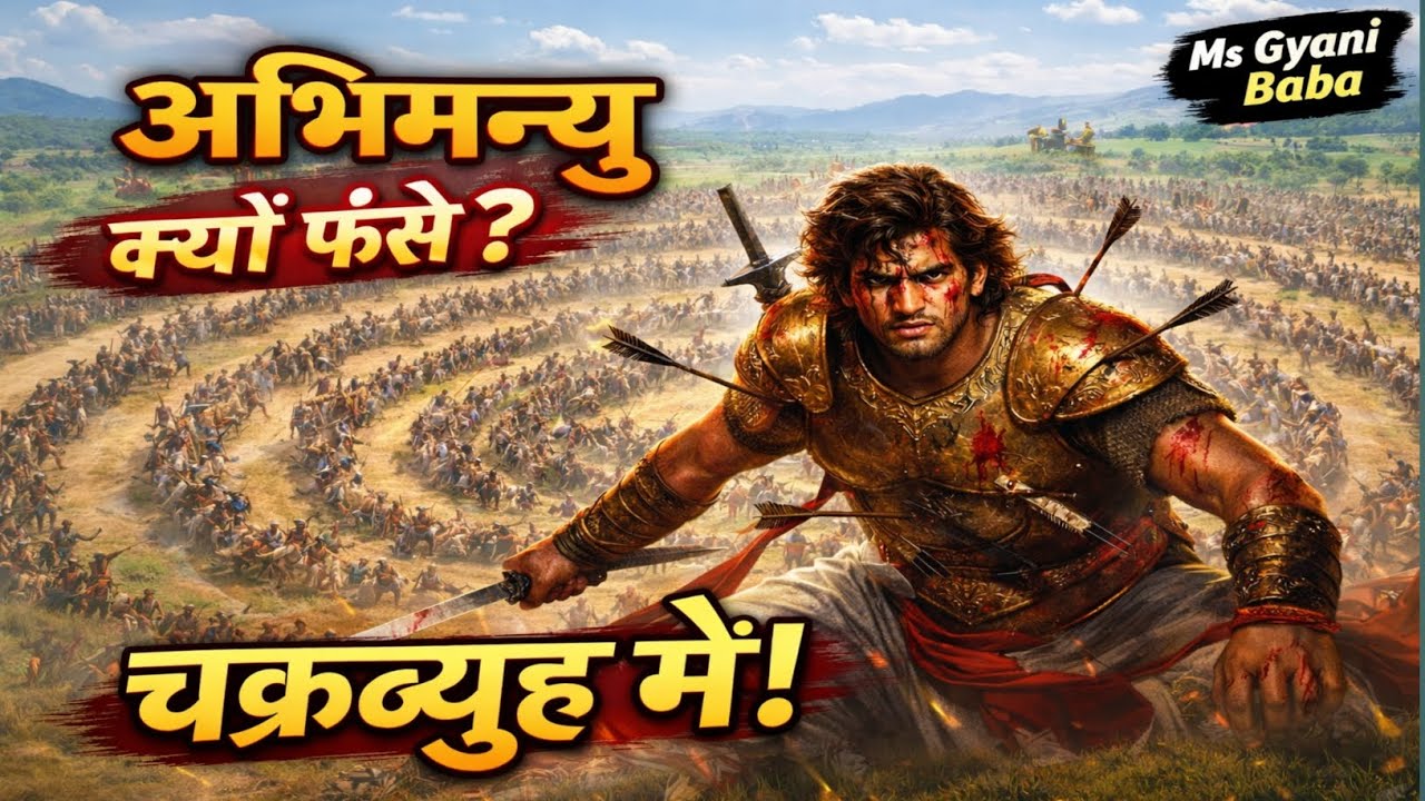 अभिमन्यु चक्रव्यूह में क्यों फंसे? | अधूरे ज्ञान का रहस्य | Mahabharat Secret 