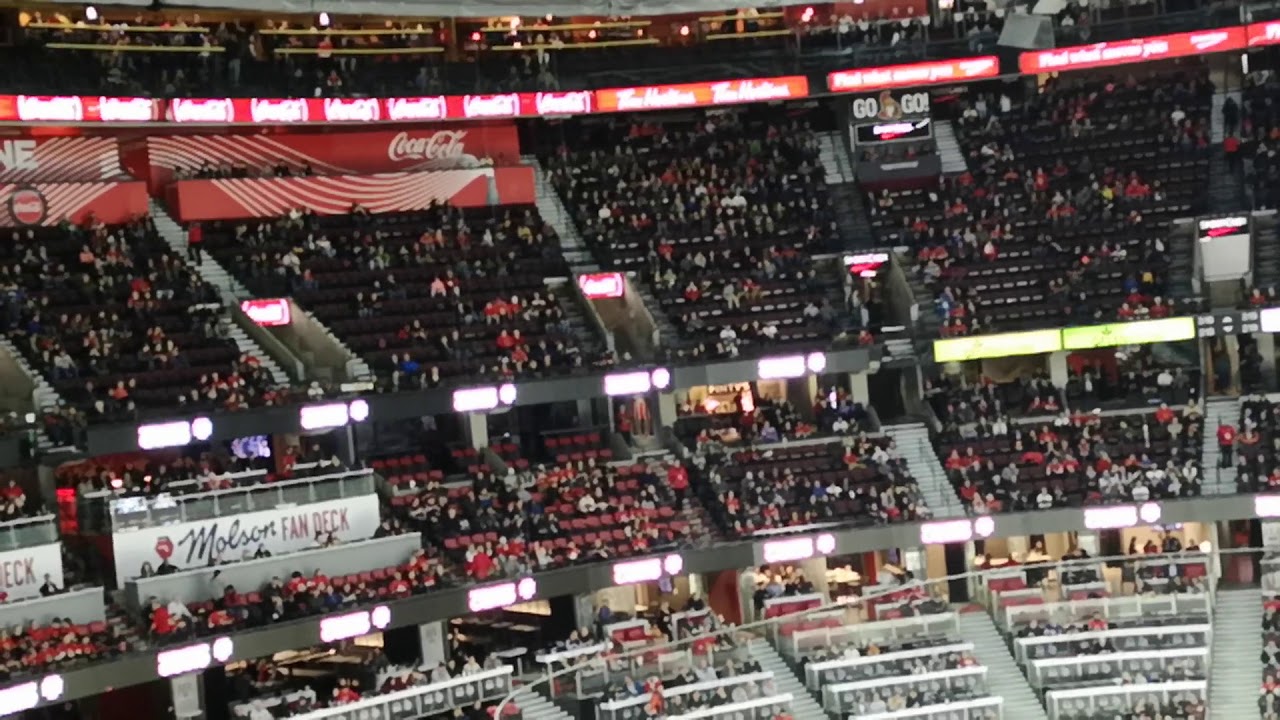 Canadian Tire Centre empty seats problem in 2020