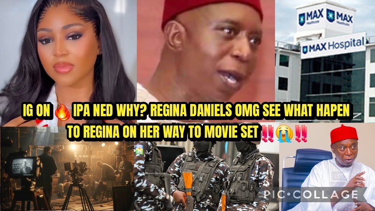 IG ON 🔥 IPA NED WHY? REGINA DANIELS OMG SEE WHAT HAPEN TO REGINA ON HER WAY TO MOVIE SET‼️😭‼️