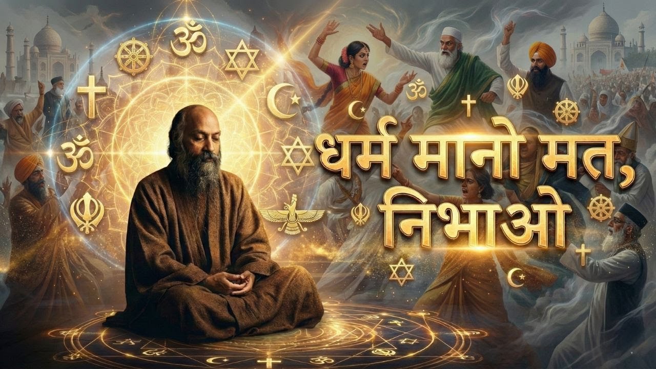 Dharma: True Religion? | Hindu Muslim Debate | Religion Causes War | Osho X Interstellar Inspired