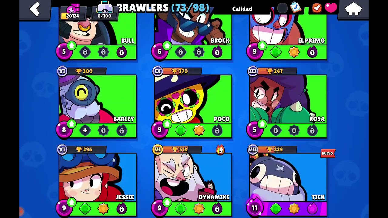 Mi primer video jugando brawl stars