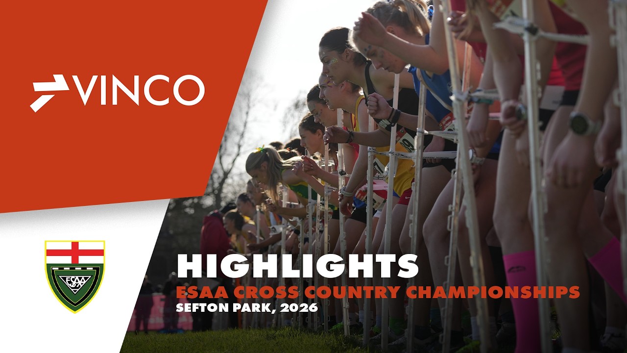 HIGHLIGHTS - English Schools' Cross Country Championships 2026 - vincosport.com