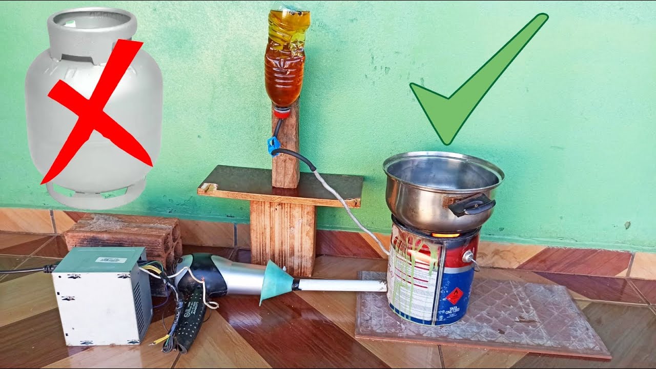 Fogão Movido a Óleo de Cozinha Usado 2.0