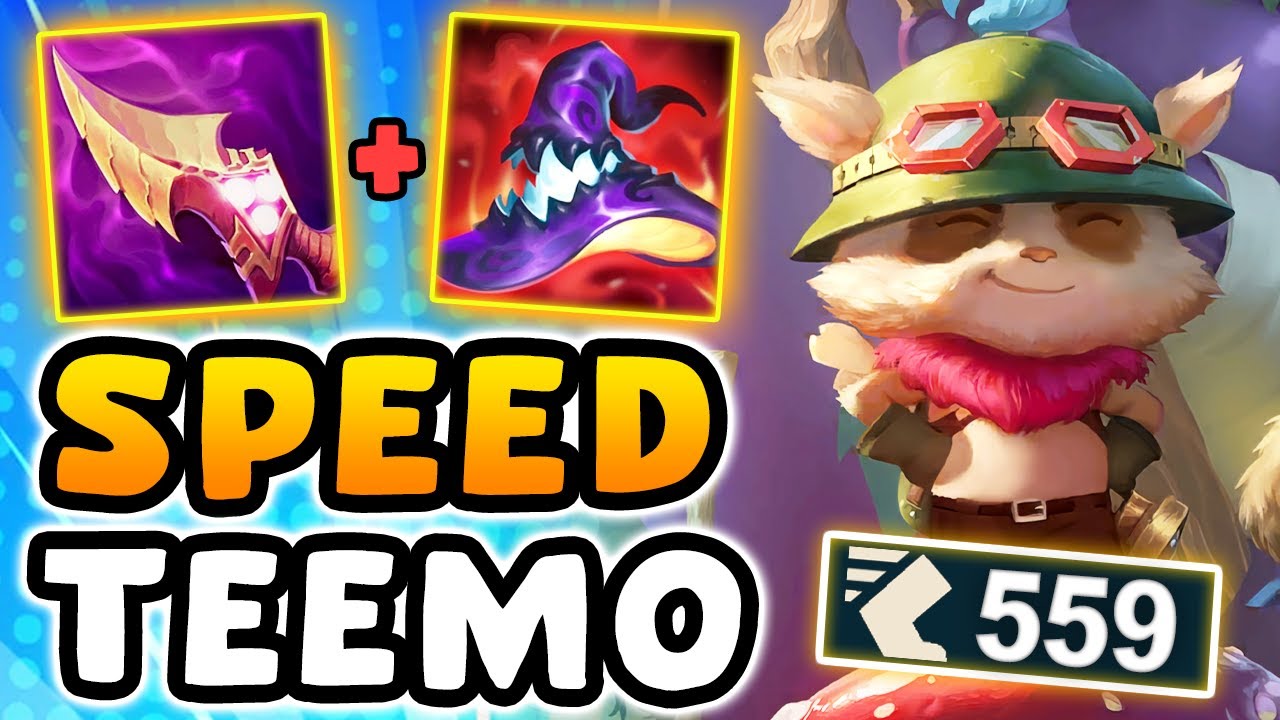 MOVEMENT SPEED TEEMO JUNGLE SHOULD NOT BE THIS GOOD (insane tech)
