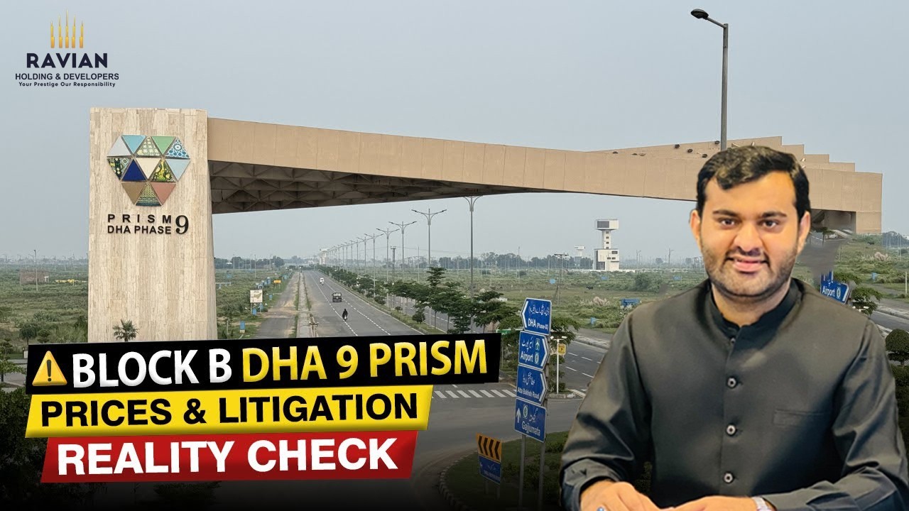 DHA 9 Prism Sector B On-Ground Visit | Latest Prices & Development