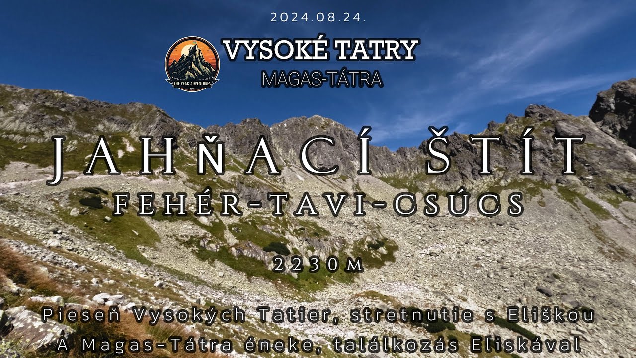 High Tatras - Vysoké Tatry - Jahňací štít - Magas - Tátra - Fehér-tavi-csúcs ( 2230m )