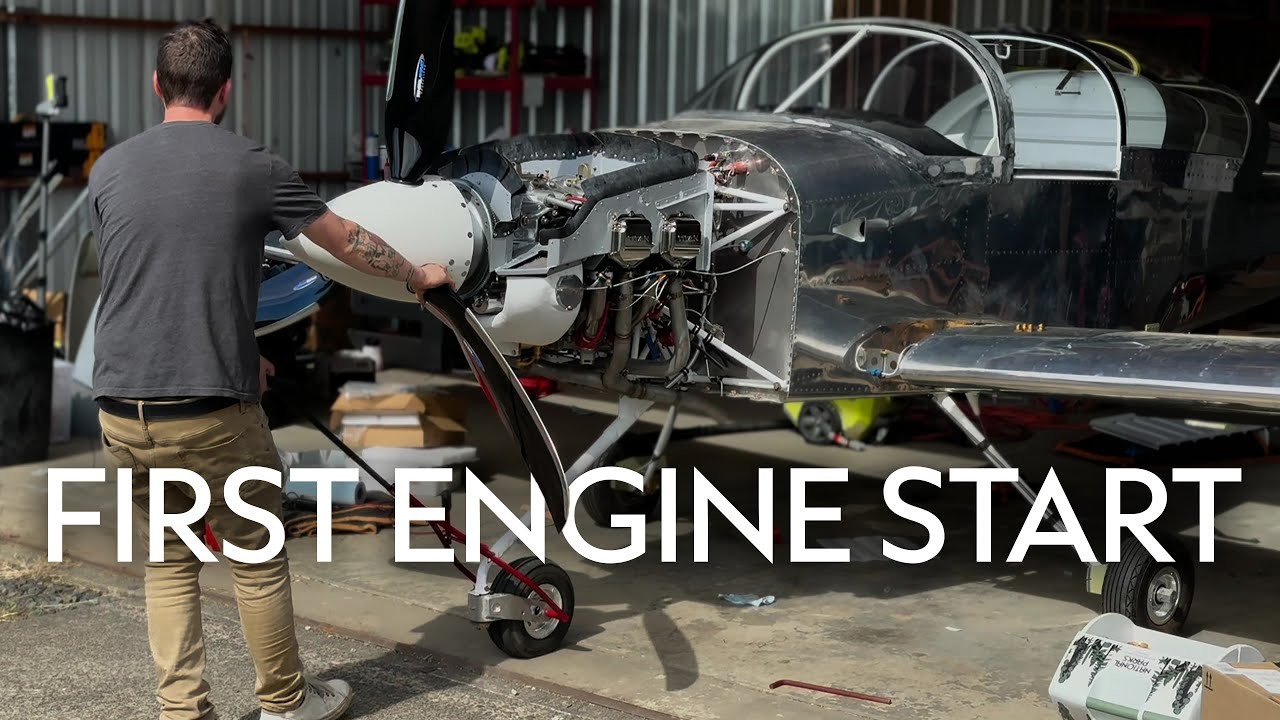 Building an Experimental Airplane - First Engine Start | EP123