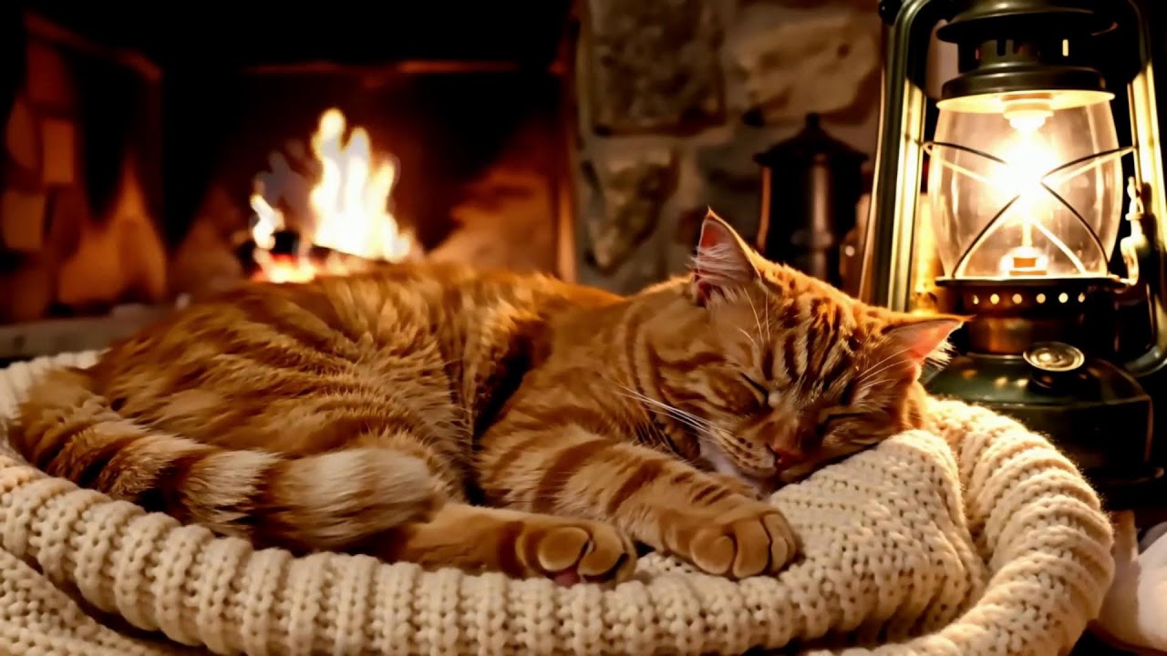 Soothing Sounds For Anxious Cats 🎵 Calming 432Hz Cat Music And Cozy Atmosphere For Deep Sleep