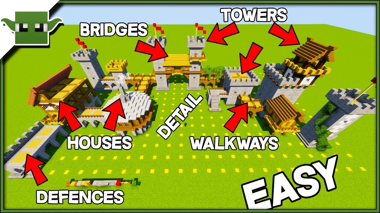 Майнкрафт учебник андисйода 5x5 Building System