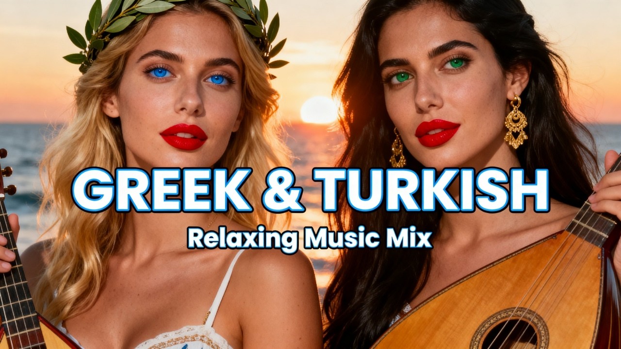 Mediterranean Greek & Turkish Groove Soulful | Fusion Relaxing Music for Peaceful Romance