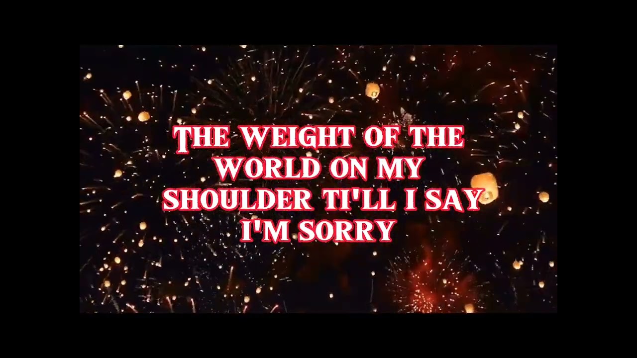 Story of the year - Sorry about me(Karaoke) Real sound