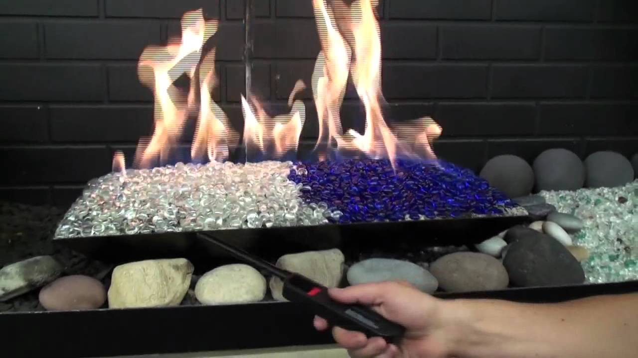 Sacramento Fireplace Low Cost UPGRADE Gas Log, Bead, Glass Options