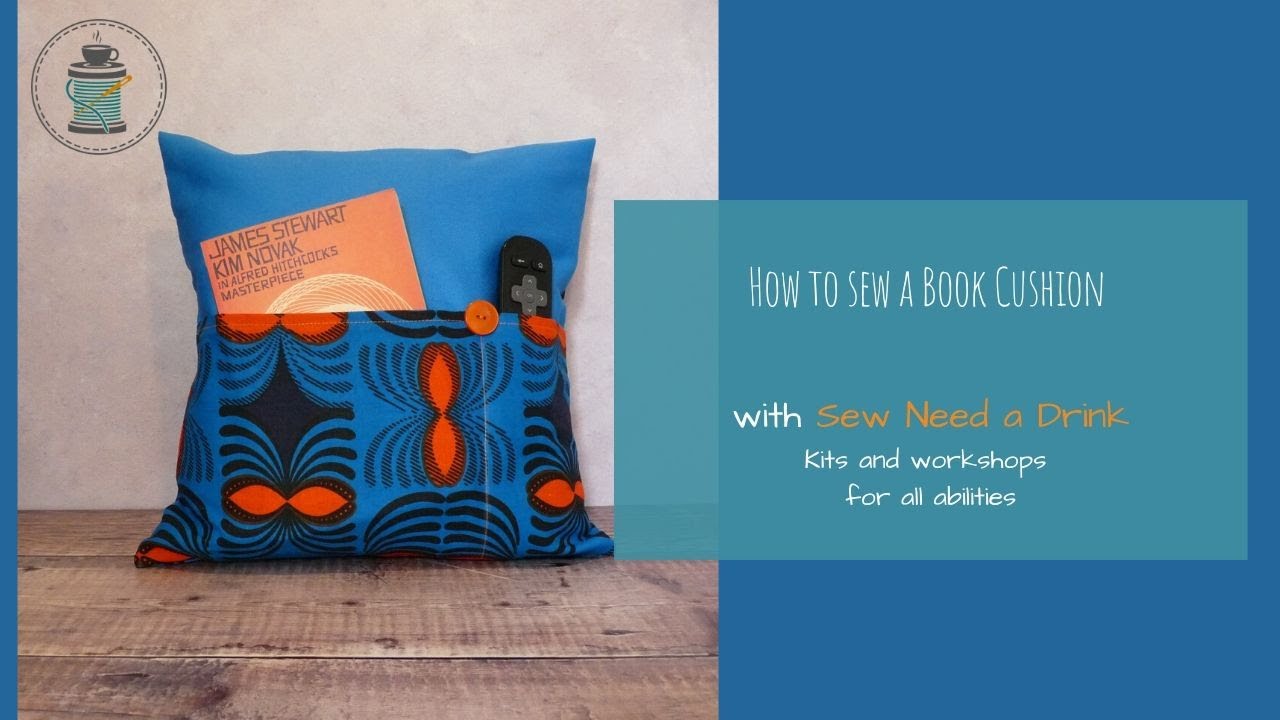 How to Sew a Book Cushion