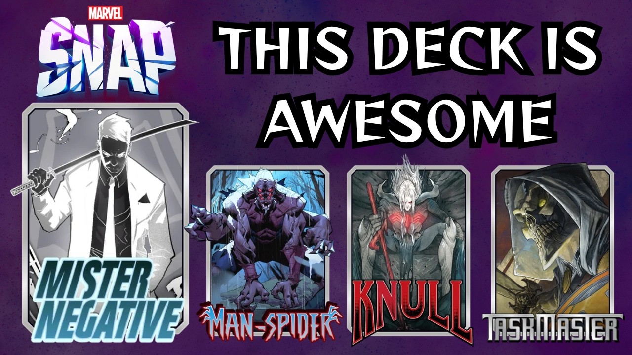 The Negative Web: Turning Man-Spider into Mister Negative&rsquo;s Secret Weapon | Marvel Snap Gameplay