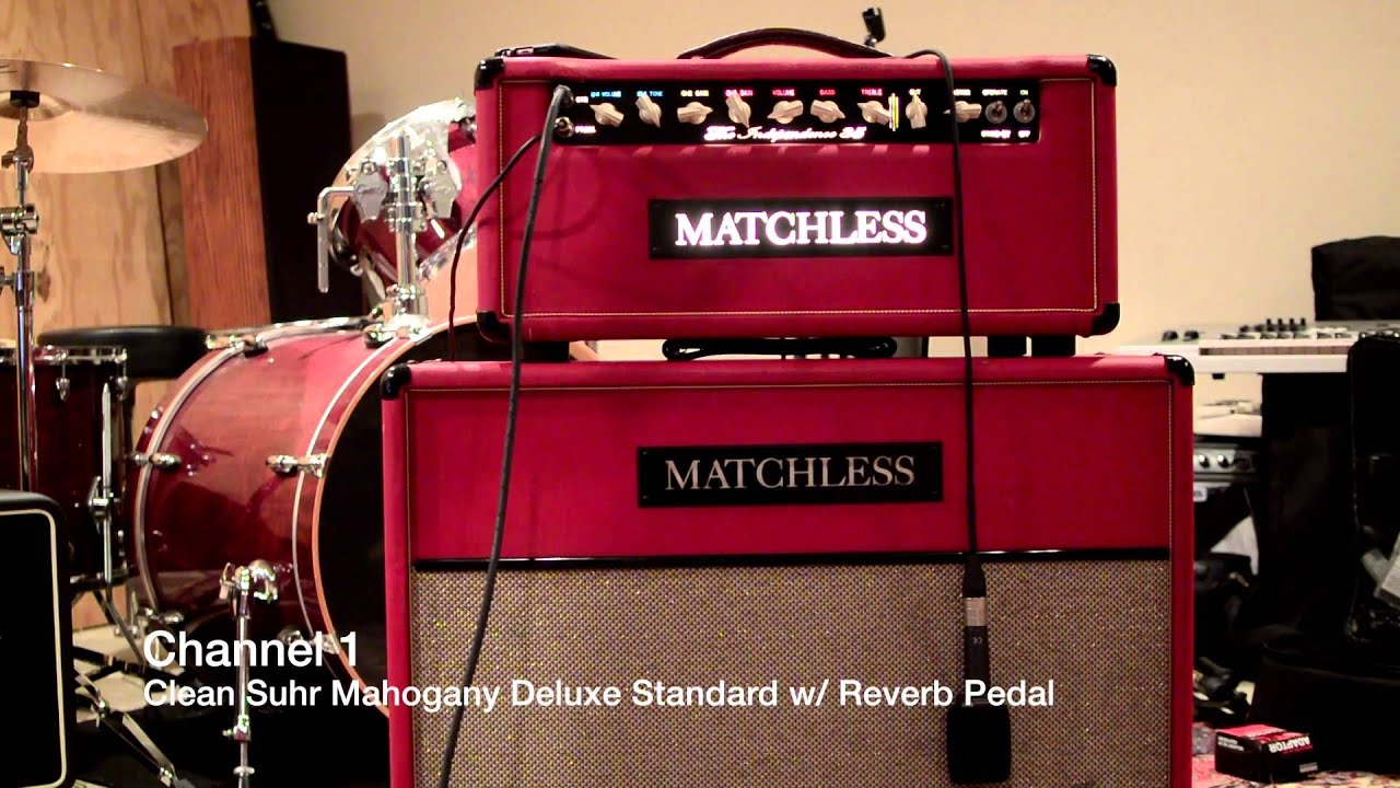 Matchless Independence 35 Guitar Amp w/ matching 2x12 Cabinet RED - DEMO - SOLD!!!