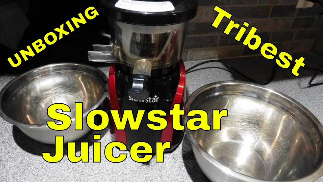 Unboxing the Tribest Slowstar Juicer