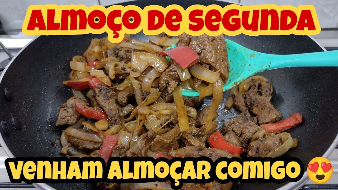 ALMOÇO  SIMPLES E GOSTOSO 😍