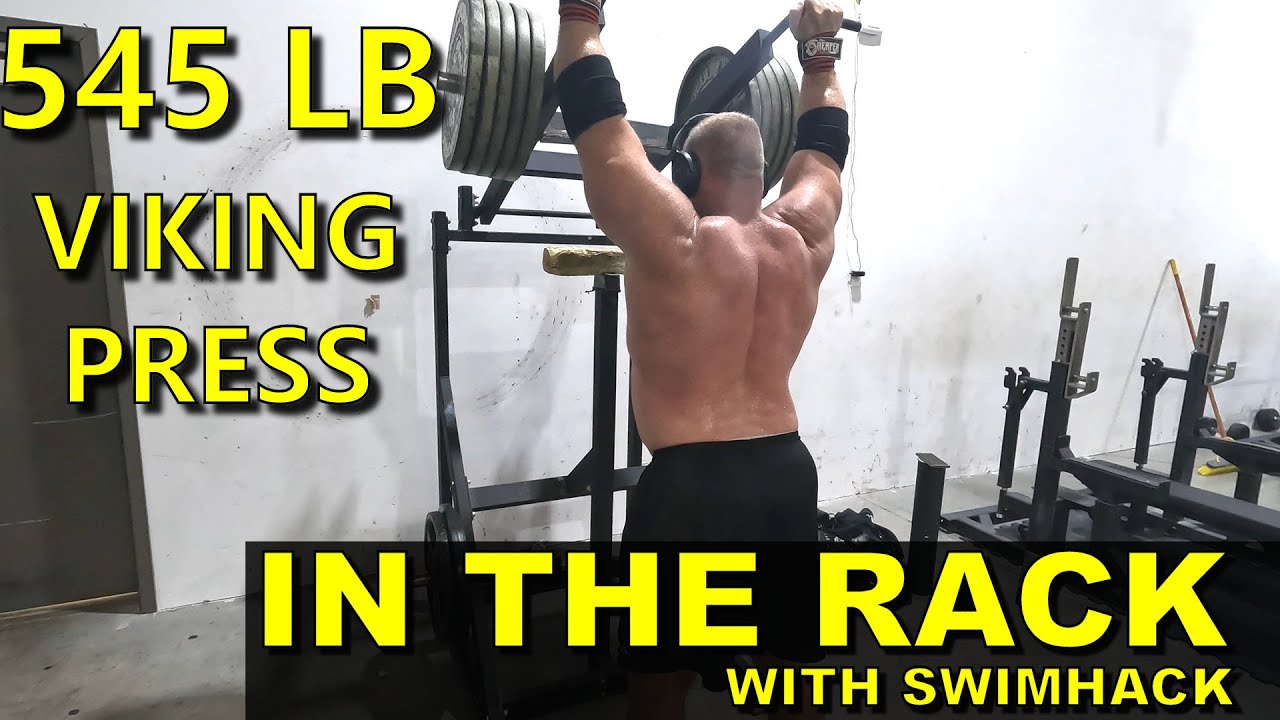 545 LB Viking Press!! - In the Rack with Swimhack