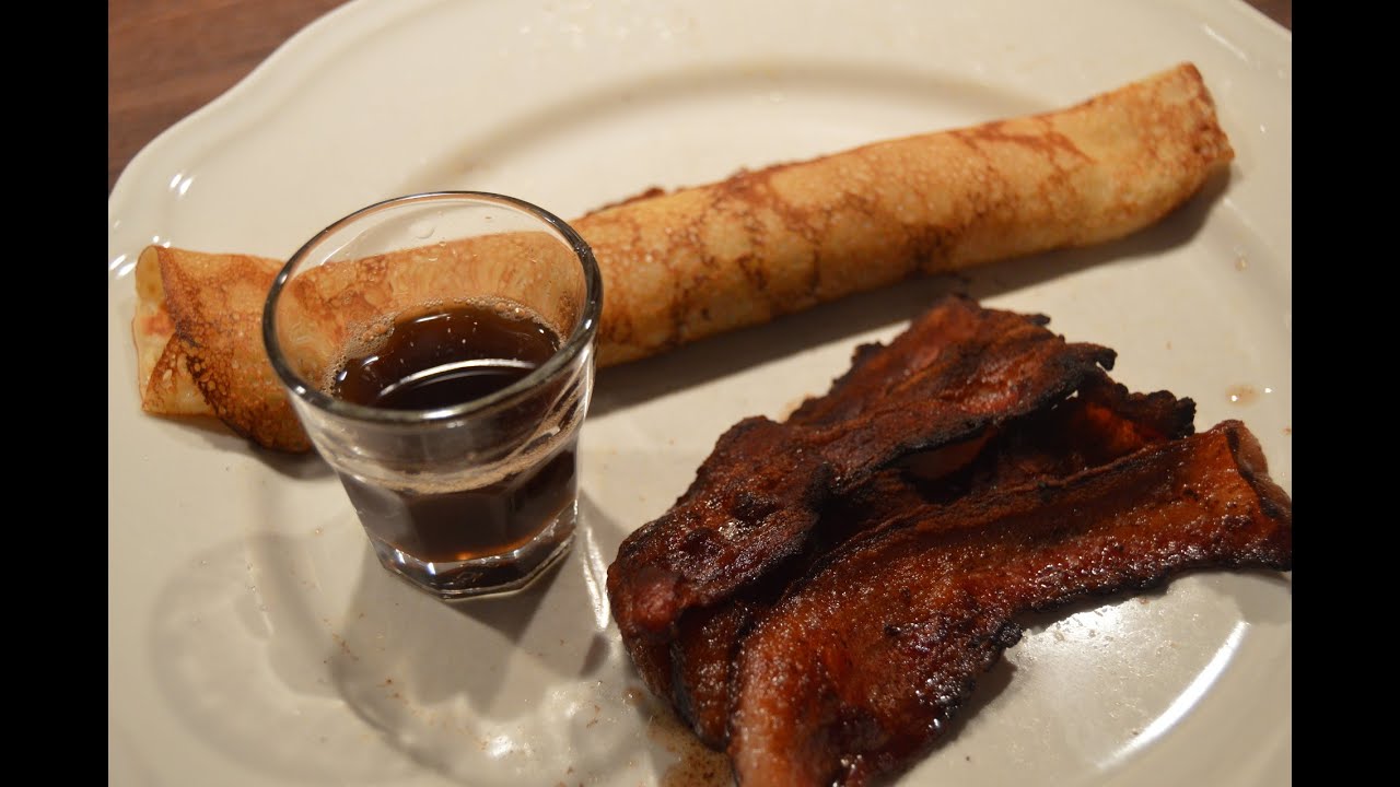 Norwegian Pancakes with bacon