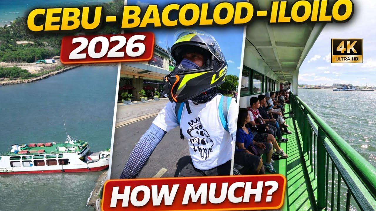 3 Island Motorcycle Journey Philippines | Real Costs, Wait Times & Routes