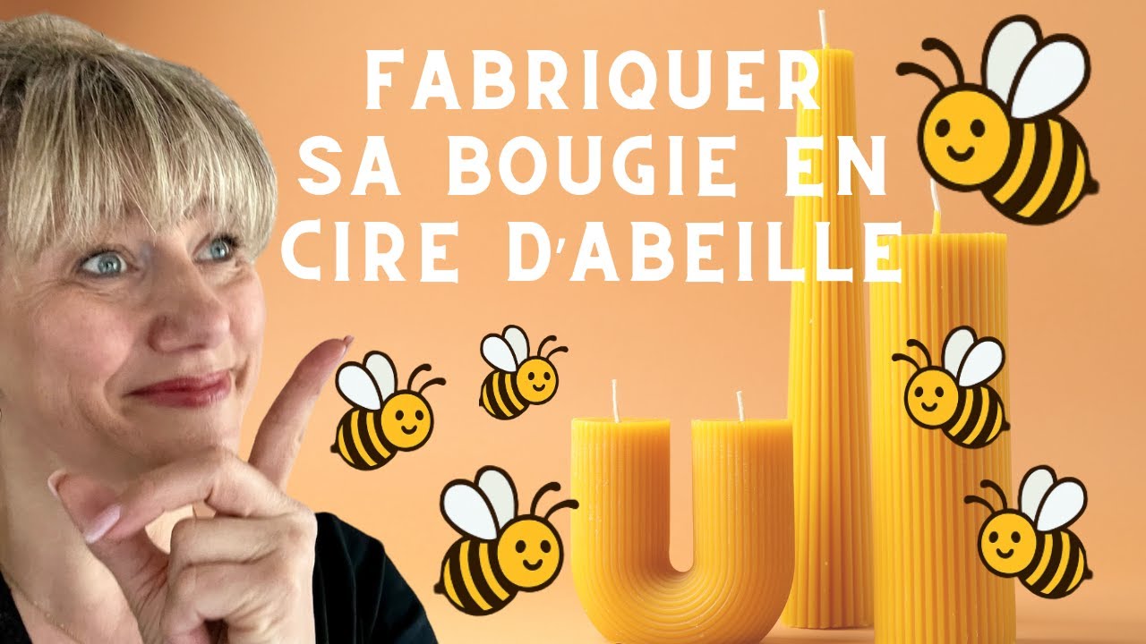 Comment faire une bougie avec de la cire d'abeilles ?